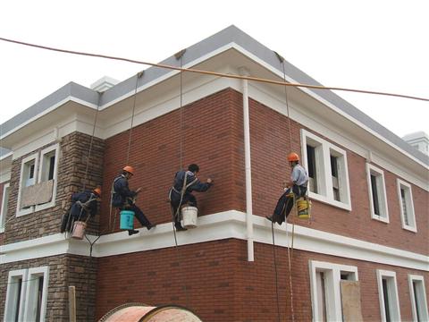 新添寨新都花园外墙防水案例